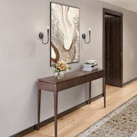 Artcraft - AC11921BK - One Light Wall Sconce - Bronte - Black