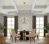 Artcraft - AC11929BR - Nine Light Chandelier - Bronte - Brass