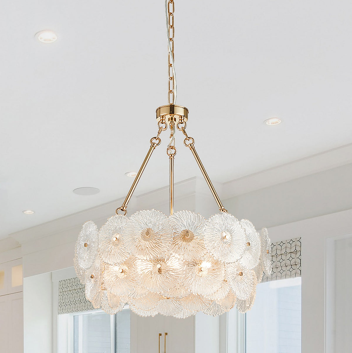 Artcraft - AC11961BR - 15 Light Chandelier - Bloom - Brass