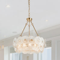 Artcraft - AC11961BR - 15 Light Chandelier - Bloom - Brass