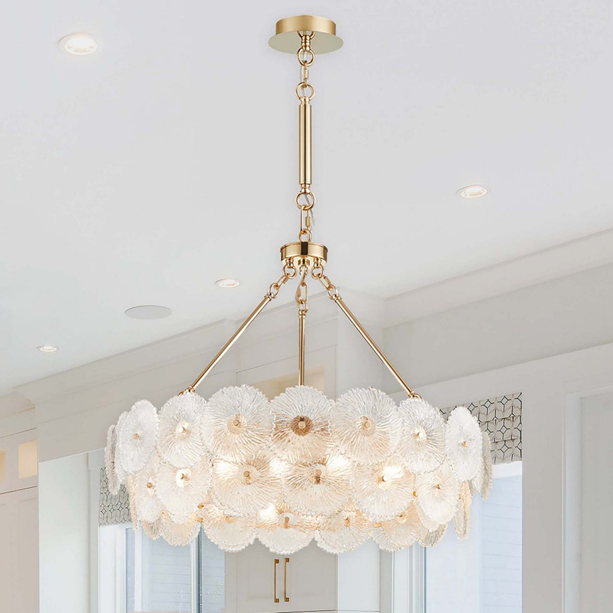 Artcraft - AC11962BR - 18 Light Chandelier - Bloom - Brass
