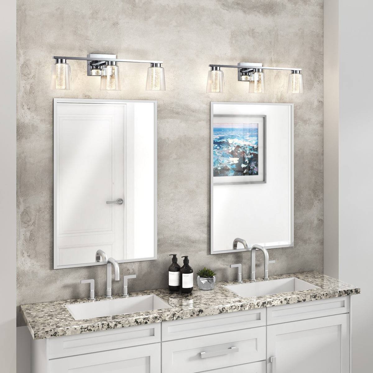Artcraft - AC7353CH - LED Bathroom Vanity - Dalton - Chrome