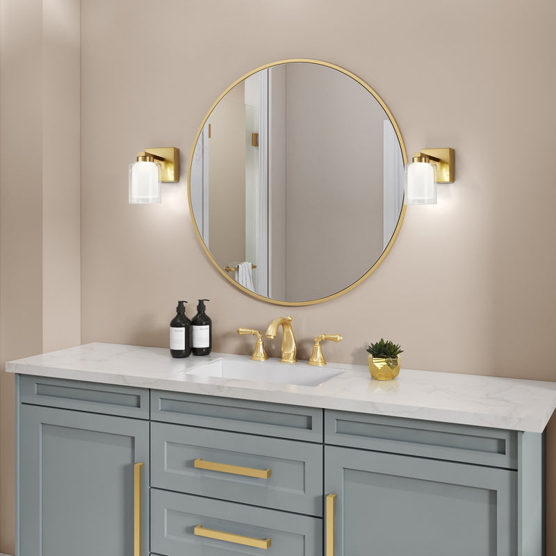Artcraft - AC7391BR - LED Bathroom - Saville - Brass