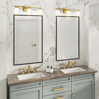 Artcraft - AC7393BR - LED Bathroom Vanity - Saville - Brass