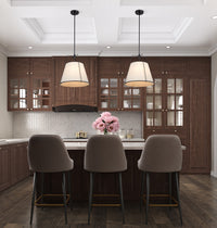 Artcraft - SC13363BK - Three Light Pendant - Pullman - Black