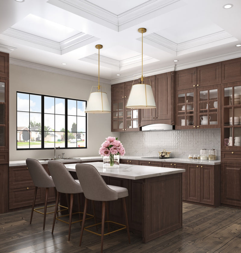 Artcraft - SC13363BR - Three Light Pendant - Pullman - Brass