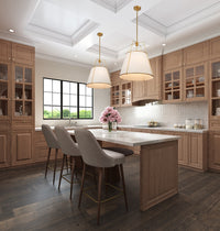 Artcraft - SC13364BR - Four Light Pendant - Pullman - Brass