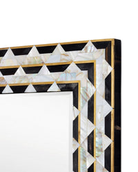Currey and Company - 1000-0146 - Mirror - Macy - Natural/Brass