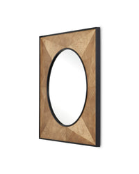 Currey and Company - 1000-0147 - Mirror - Kallista - Taupe/Caviar Black