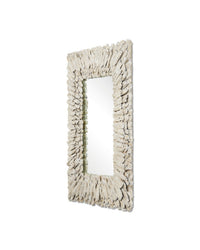 Currey and Company - 1000-0150 - Mirror - Beachhead - Whitewashed Driftwood