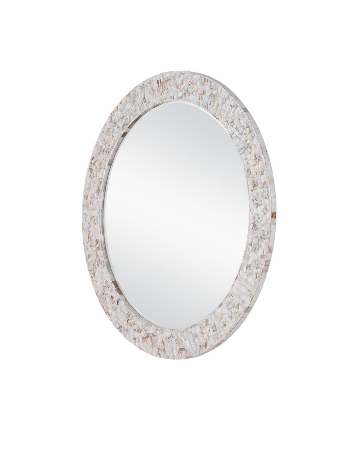 Currey and Company - 1000-0154 - Mirror - Uma - Natural/White