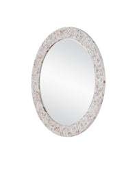 Currey and Company - 1000-0154 - Mirror - Uma - Natural/White