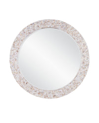 Currey and Company - 1000-0154 - Mirror - Uma - Natural/White