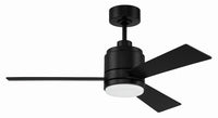 Craftmade - MCY42FB3 - 42" Ceiling Fan - McCoy 42 3 Blade - Flat Black