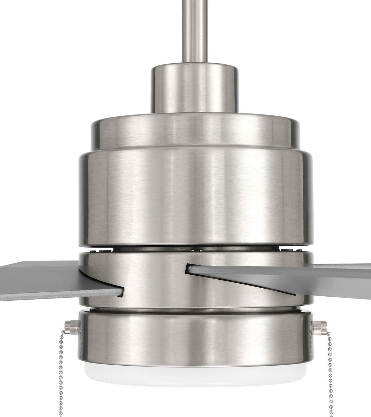 Craftmade - MCY52BNK4-PC - 52" Ceiling Fan - McCoy 52 4 Blade with Pull Chains - Brushed Polished Nickel