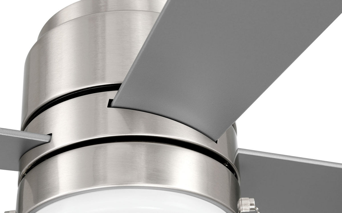 Craftmade - MCY52BNK4-PC - 52" Ceiling Fan - McCoy 52 4 Blade with Pull Chains - Brushed Polished Nickel