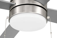 Craftmade - MCY52BNK4-PC - 52" Ceiling Fan - McCoy 52 4 Blade with Pull Chains - Brushed Polished Nickel