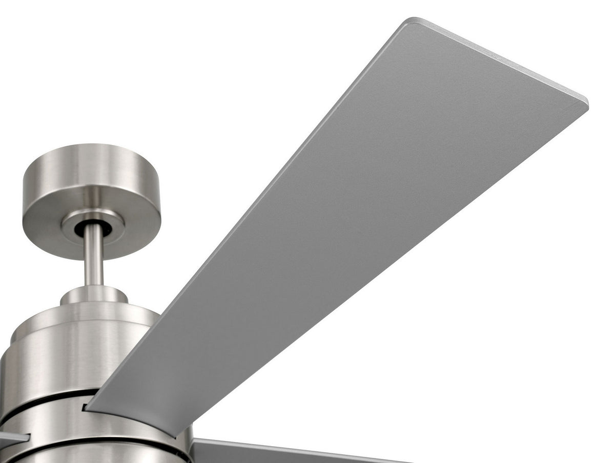 Craftmade - MCY52BNK4-PC - 52" Ceiling Fan - McCoy 52 4 Blade with Pull Chains - Brushed Polished Nickel