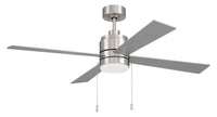 Craftmade - MCY52BNK4-PC - 52" Ceiling Fan - McCoy 52 4 Blade with Pull Chains - Brushed Polished Nickel
