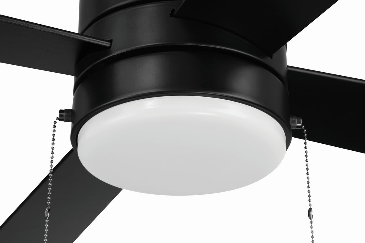 Craftmade - MCY52FB4-PC - 52" Ceiling Fan - McCoy 52 4 Blade with Pull Chains - Flat Black