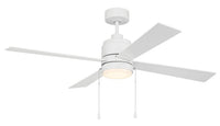 Craftmade - MCY52W4-PC - 52" Ceiling Fan - McCoy 52 4 Blade with Pull Chains - White