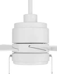 Craftmade - MCY52W4-PC - 52" Ceiling Fan - McCoy 52 4 Blade with Pull Chains - White
