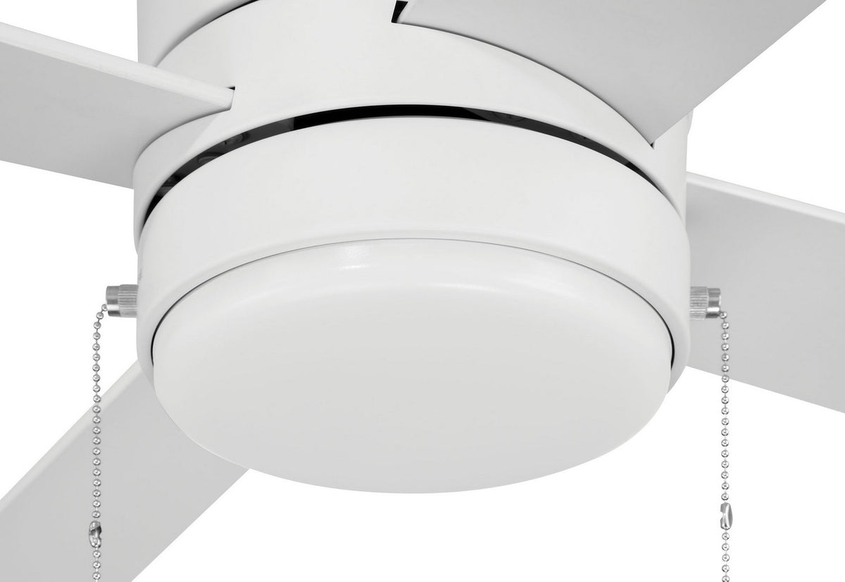Craftmade - MCY52W4-PC - 52" Ceiling Fan - McCoy 52 4 Blade with Pull Chains - White