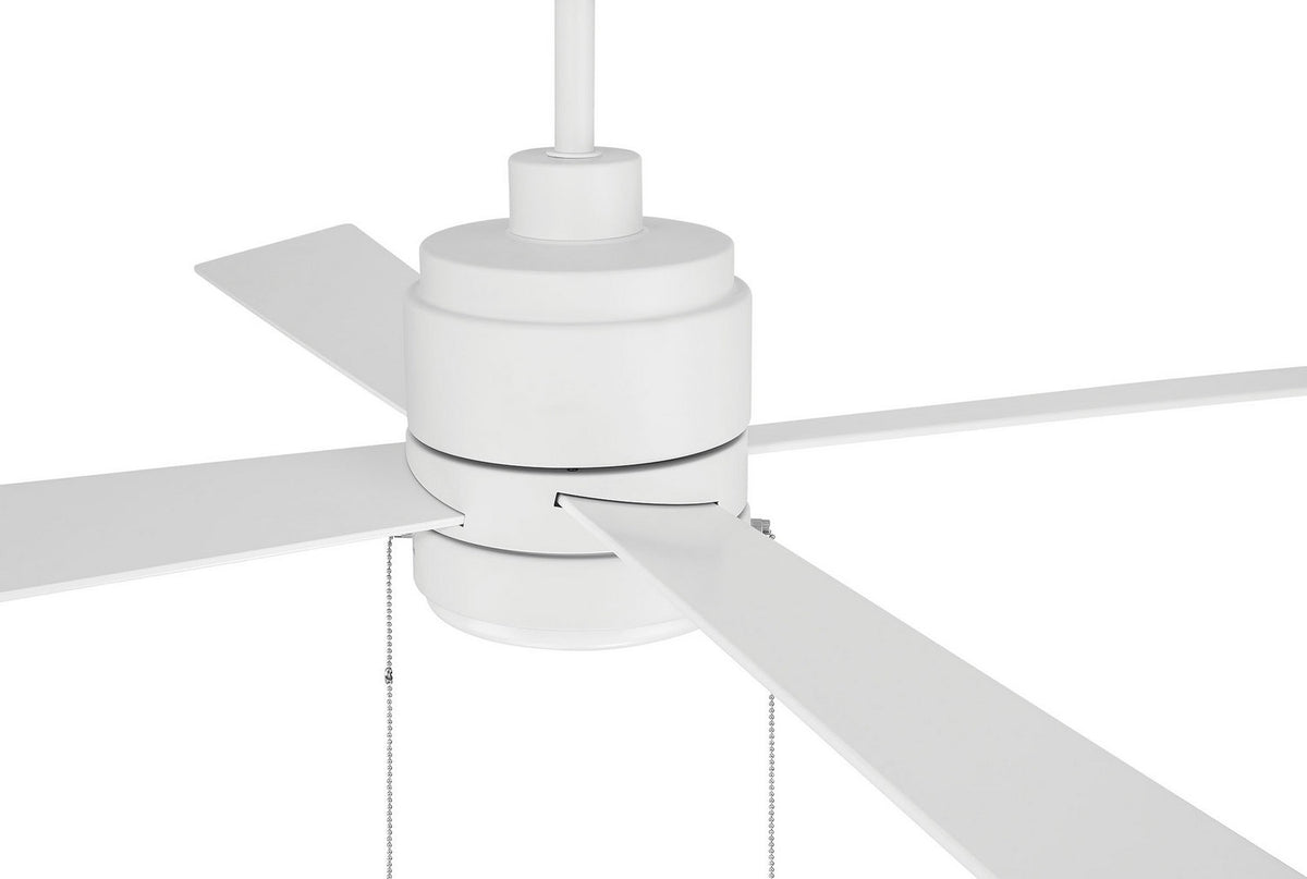 Craftmade - MCY52W4-PC - 52" Ceiling Fan - McCoy 52 4 Blade with Pull Chains - White