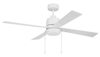 Craftmade - MCY52W4-PC - 52" Ceiling Fan - McCoy 52 4 Blade with Pull Chains - White