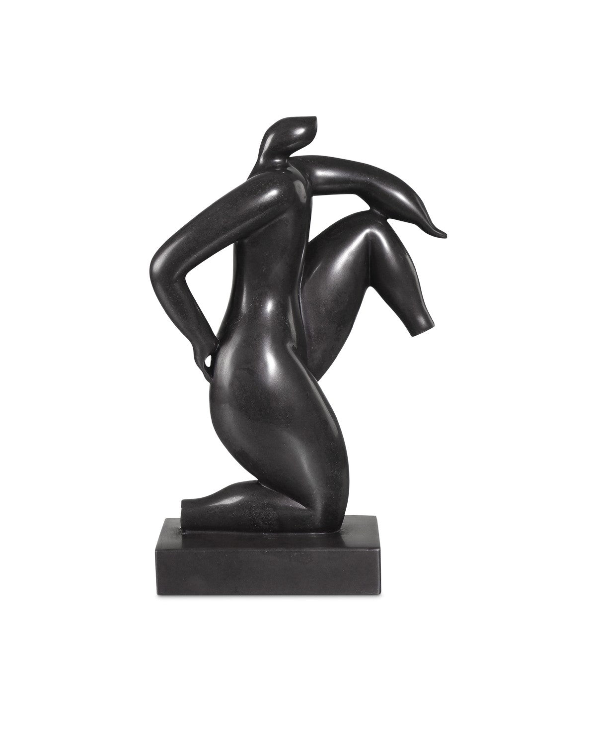 Currey and Company - 1200-0799 - Greek Runner - Greek Collection - Black