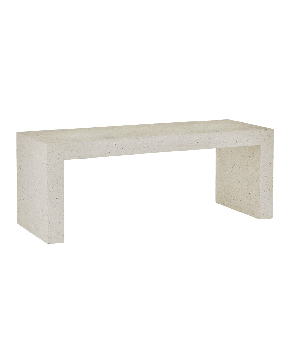Currey and Company - 2000-0040 - Bench - Carson Collection - Ivory ...