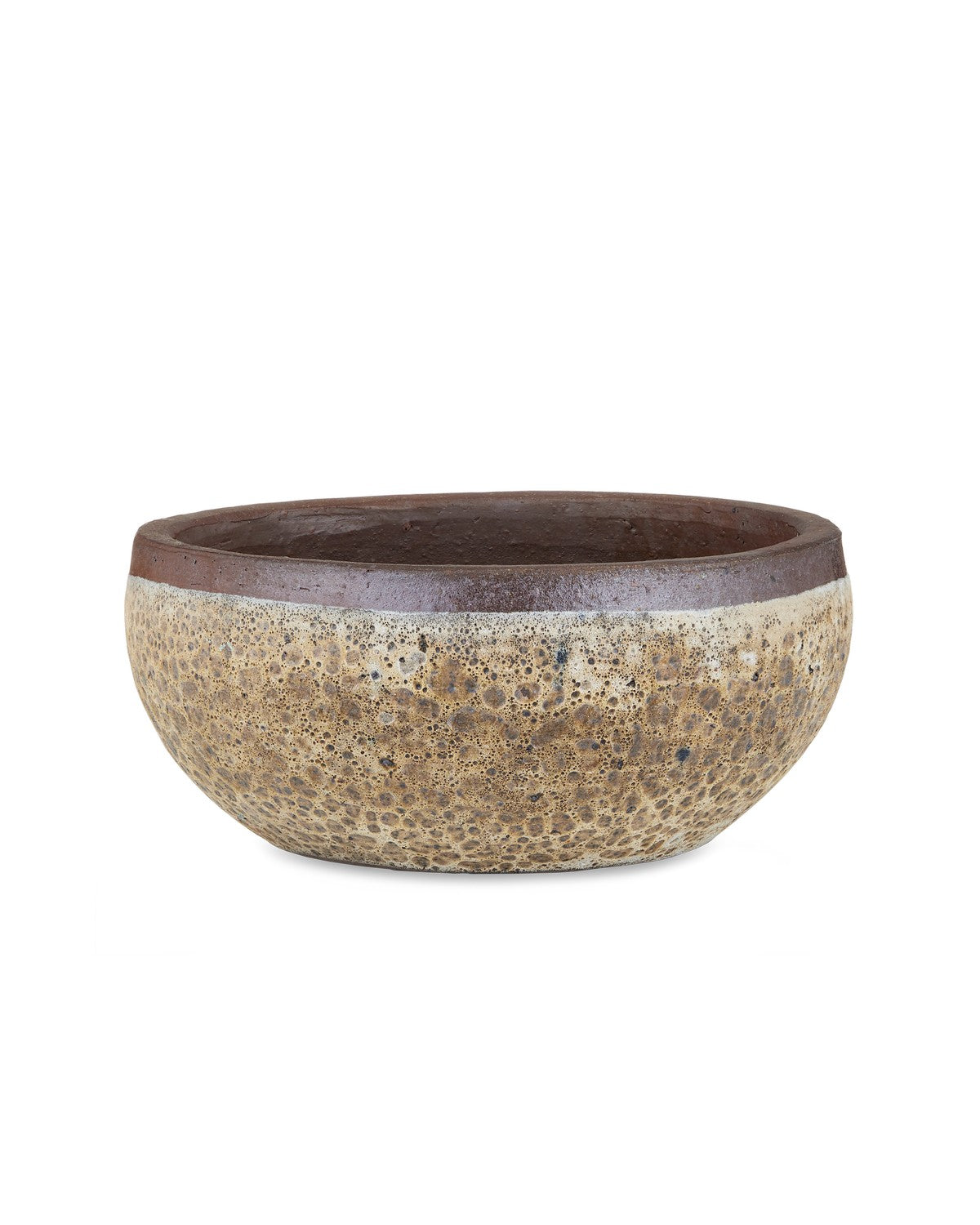 Currey and Company - 2200-0039 - Planter - Lyra Collection - Reactive Cream