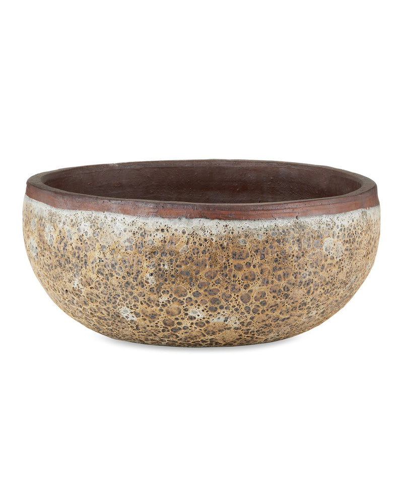 Currey and Company - 2200-0041 - Planter - Lyra Collection - Reactive Cream