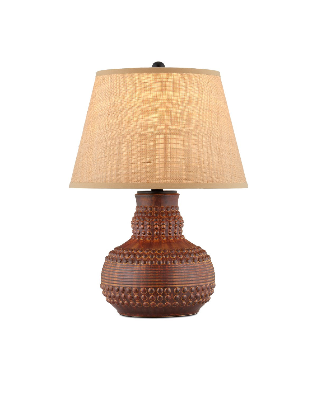 Currey and Company - 6000-0942 - One Light Table Lamp - Atamo - Dark Brown