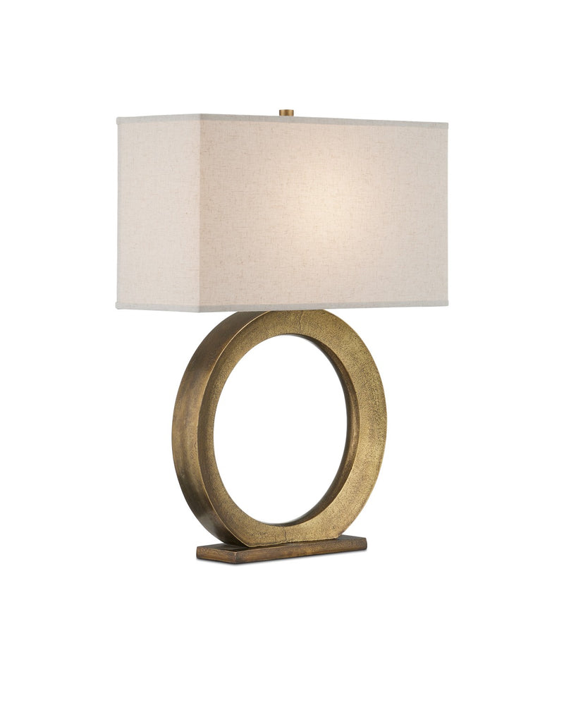 Currey and Company - 6000-0956 - One Light Table Lamp - Dark Antique Brass