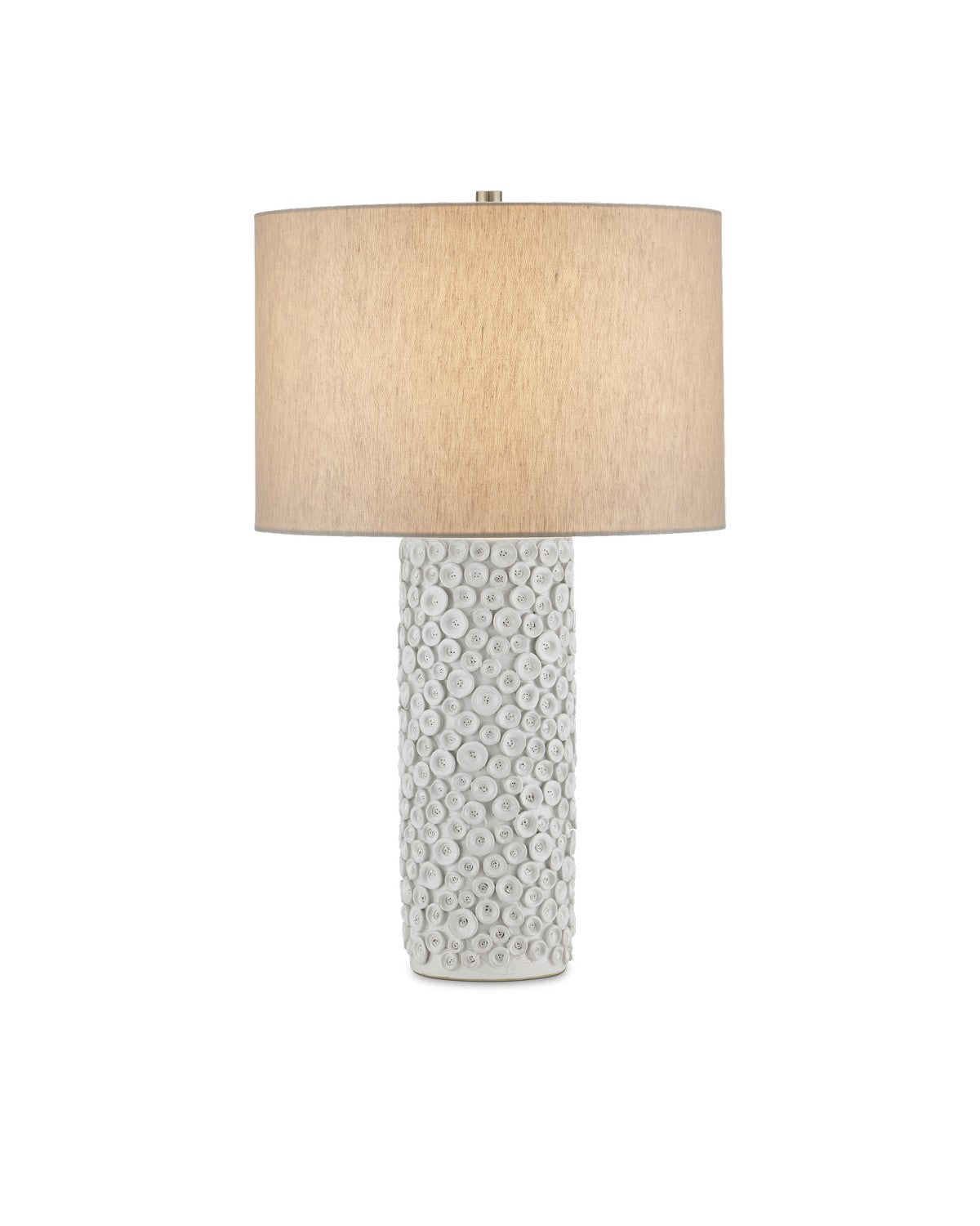 Currey and Company - 6000-0959 - One Light Table Lamp - White