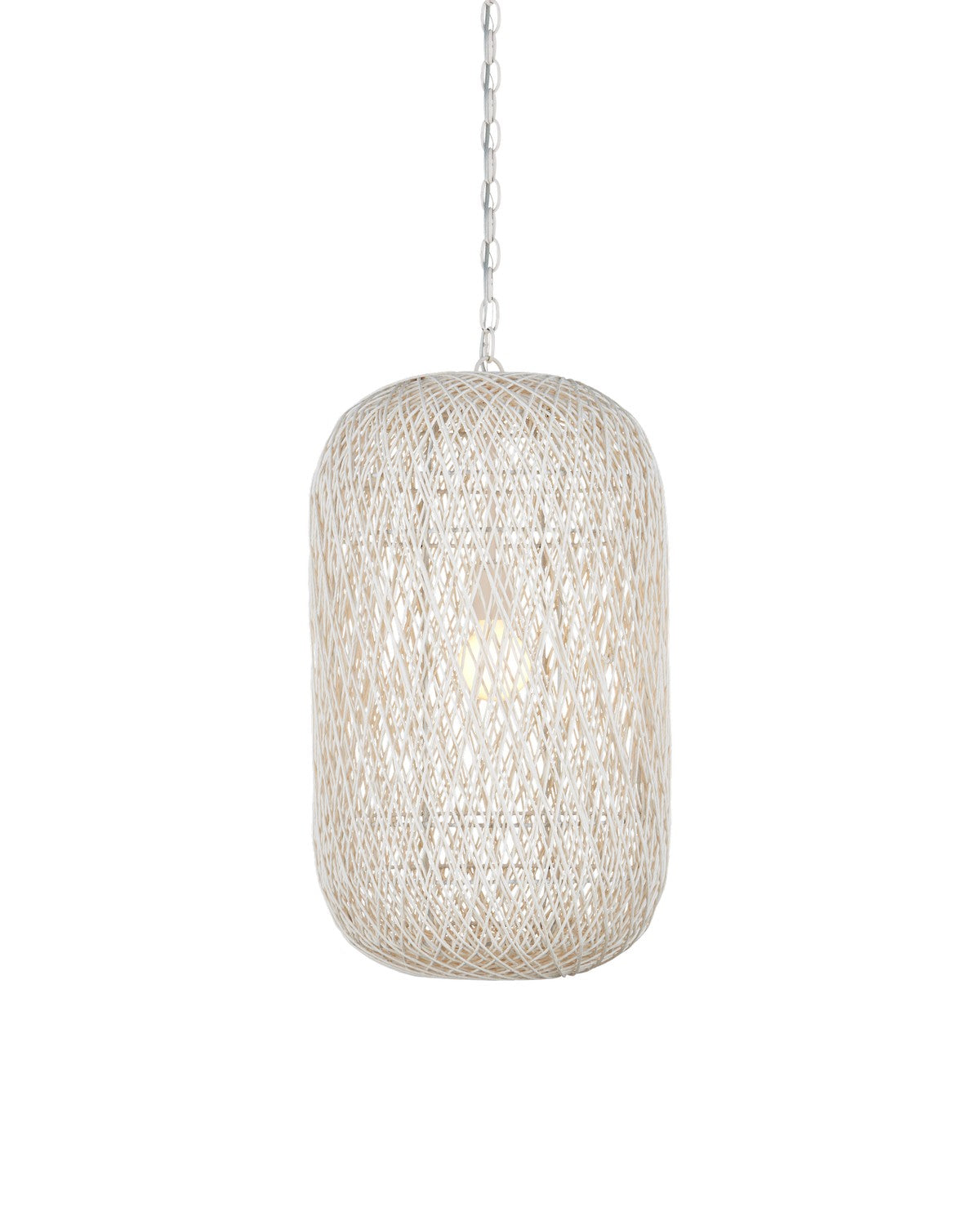 Currey and Company - 9000-1211 - One Light Pendant - Cocoon Collection - Cream/Vanilla