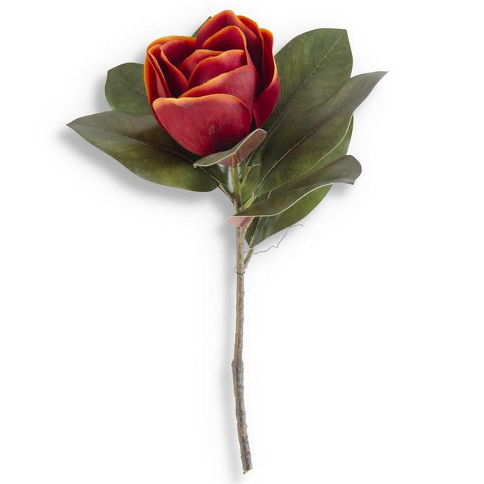 Design Shop 17 Inch Orange Magnolia Stem