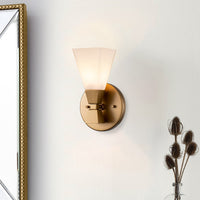 Lucas + McKearn - BB1004LG-1 - One Light Bath - Bowtie - Lacquered Gold