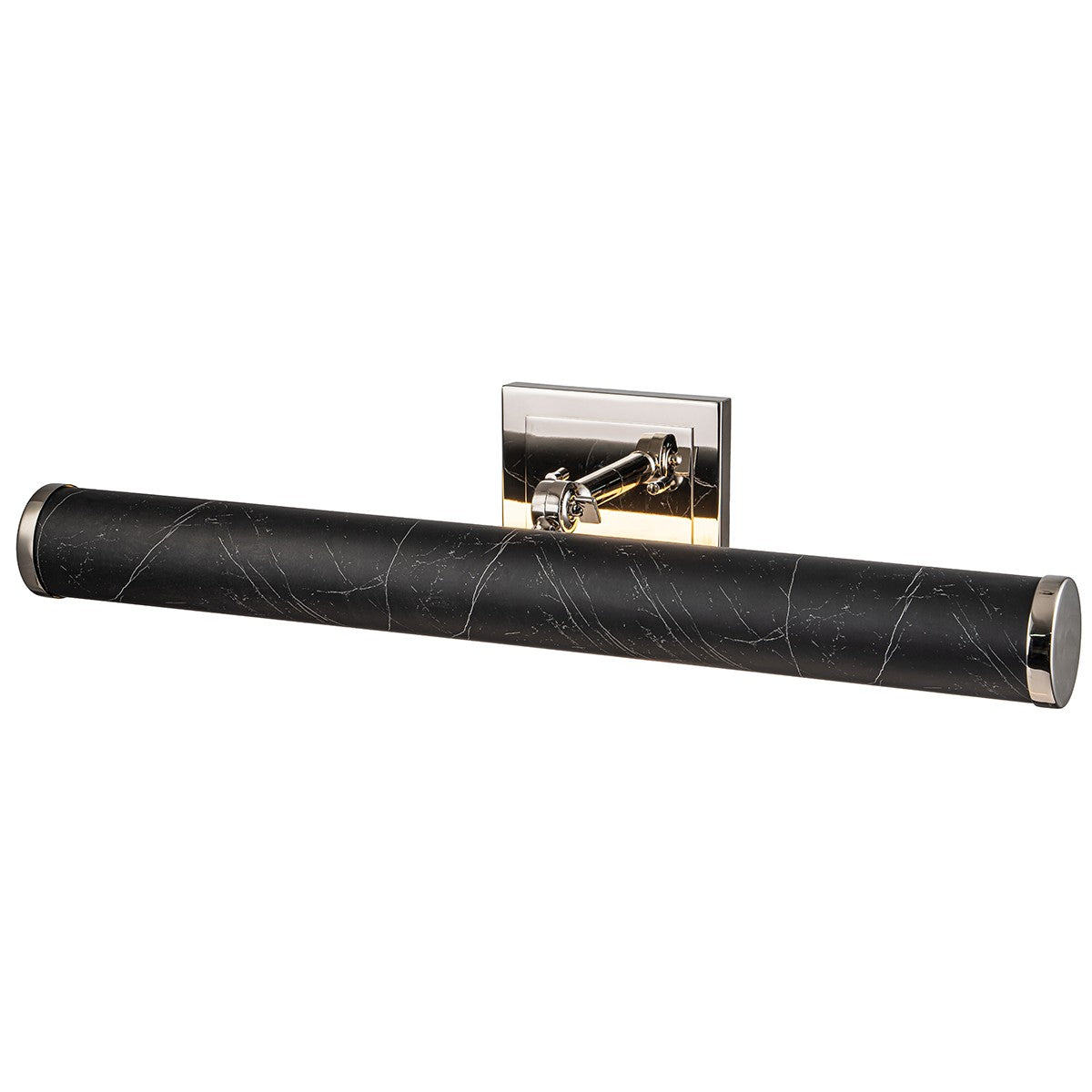 Lucas + McKearn - COATES-PLL-BM - LED Picture Light - Coates - Black Marble With Polished Nickel Accent