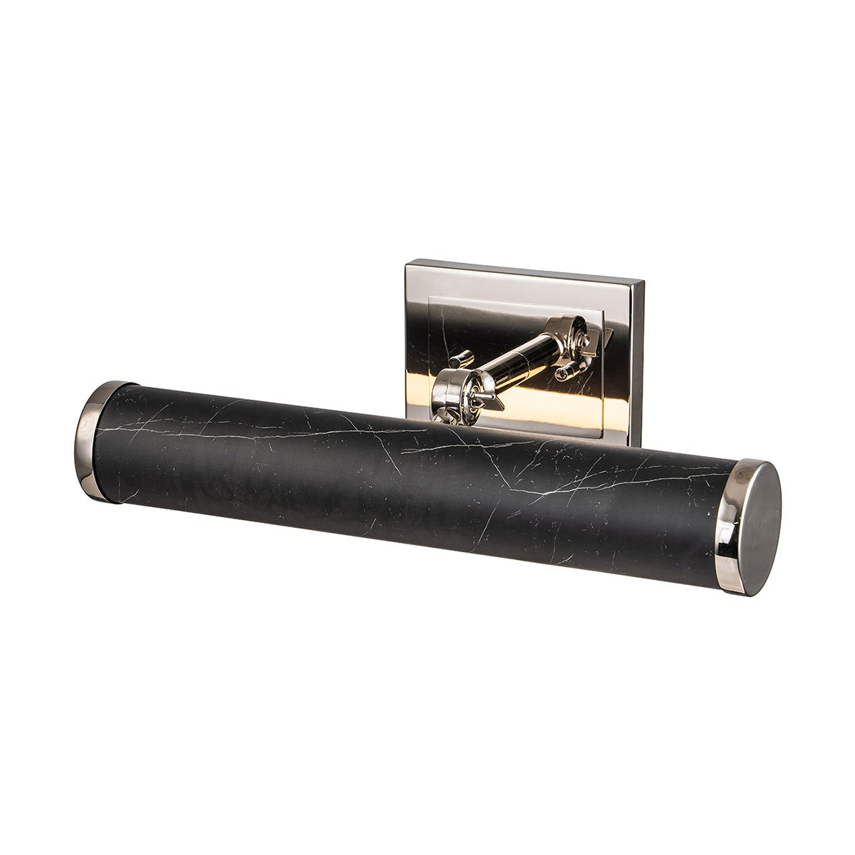 Lucas + McKearn - COATES-PLM-BM - LED Picture Light - Coates - Black Marble With Polished Nickel Accent