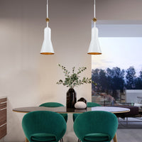 Lucas + McKearn - PD00115W-1 - One Light Pendant - Etoile - White