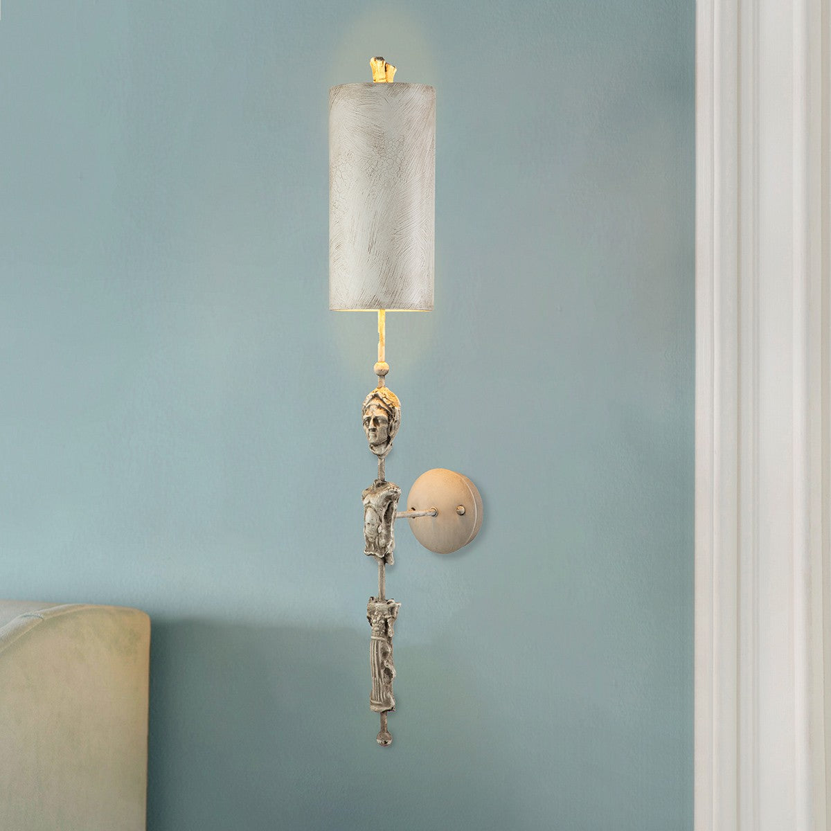 Lucas + McKearn - SC1162-1 - One Light Wall Sconce - Fragment - Bone White