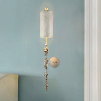 Lucas + McKearn - SC1162-1 - One Light Wall Sconce - Fragment - Bone White