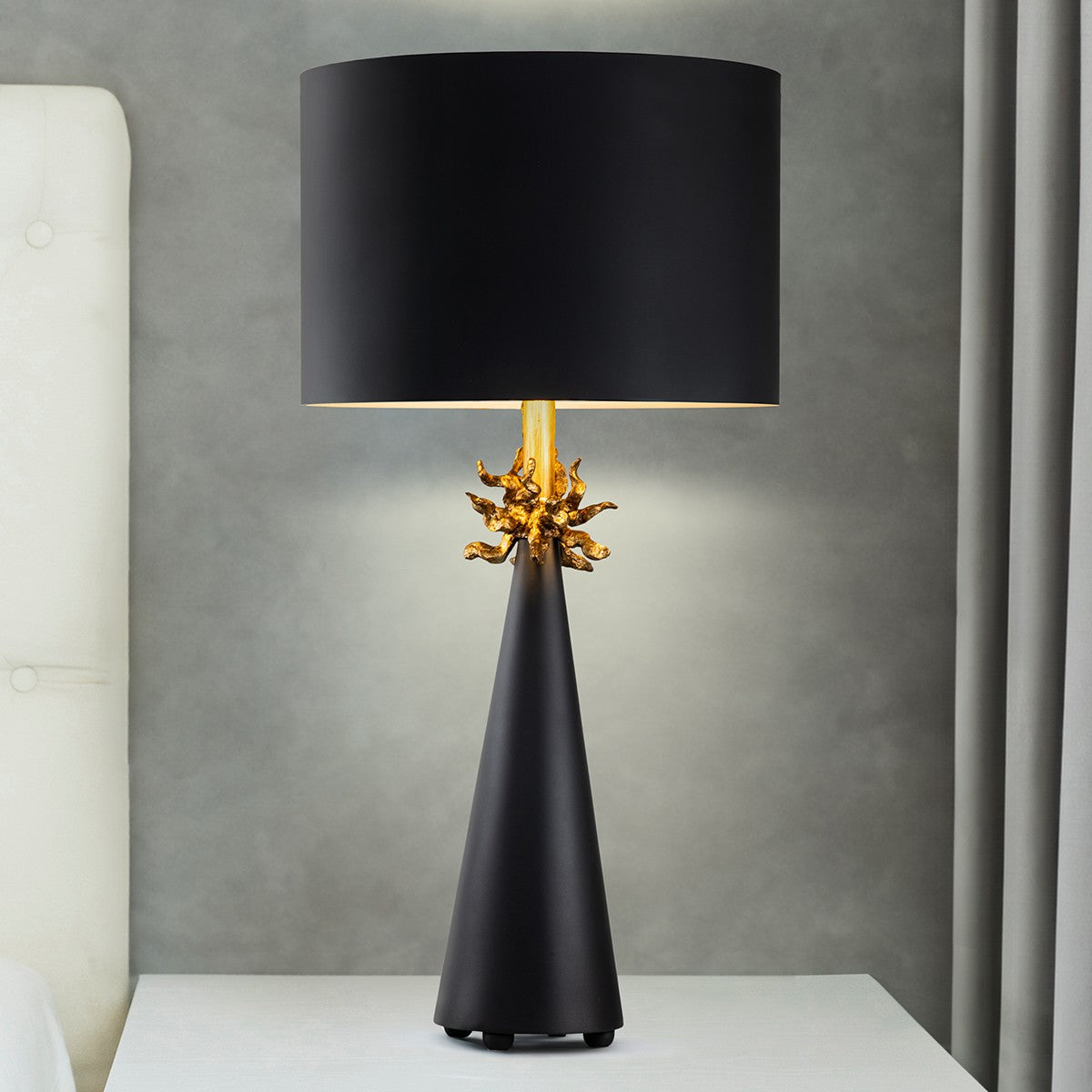 Lucas + McKearn - TA1261 - One Light Table Lamp - Neo - Black
