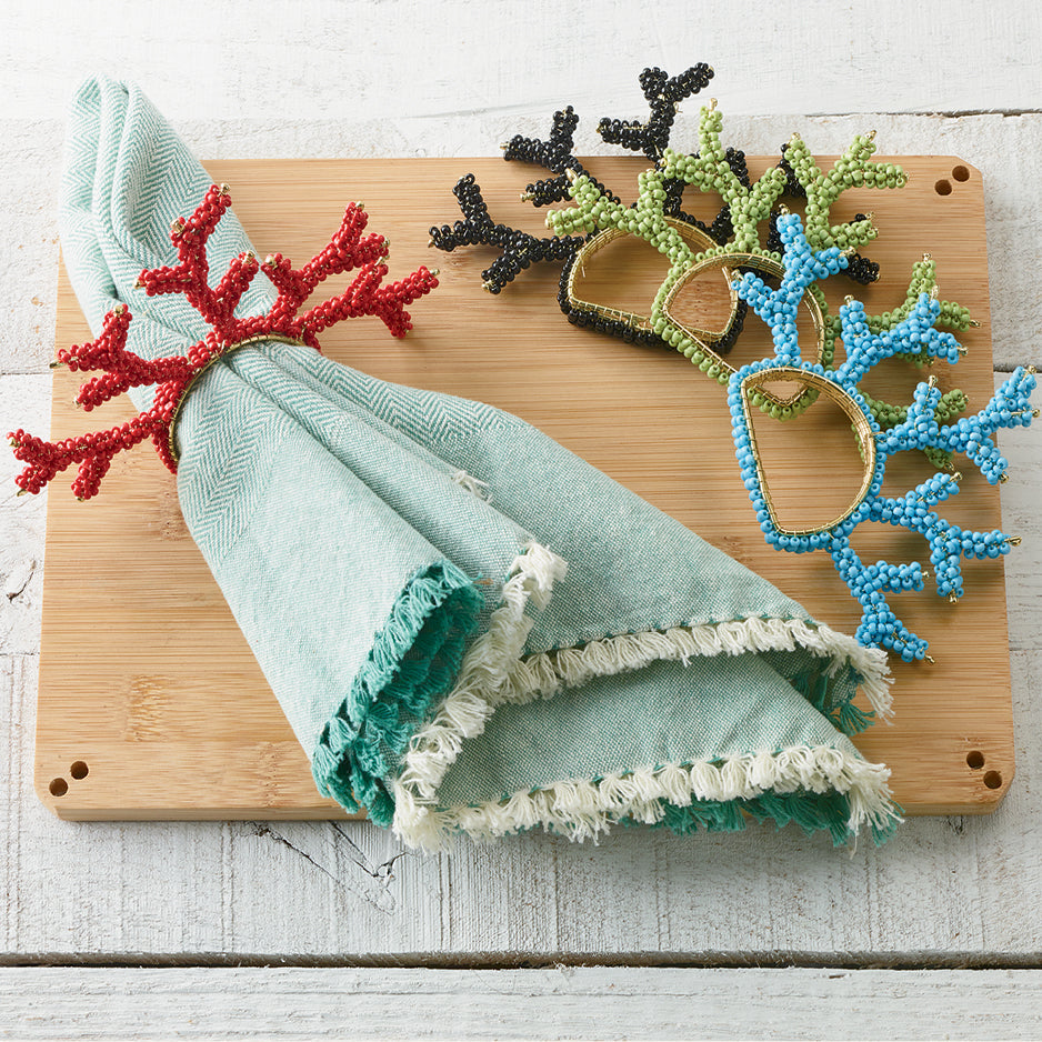 Design Shop Coral Napkin Ring
