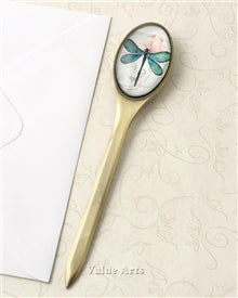 Design Shop Vintage Green Dragonfly Letter Opener