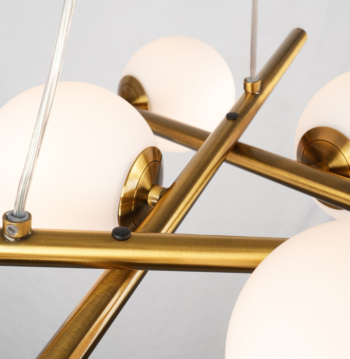 Artcraft - AC11976BR - Six Light Chandelier - Modena - Plated Brushed Brass