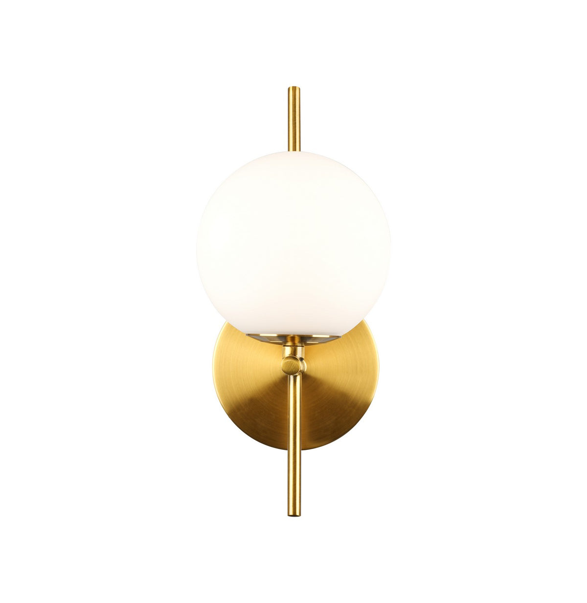 Artcraft - AC11977BR - One Light Wall Sconce - Modena - Plated Brushed Brass