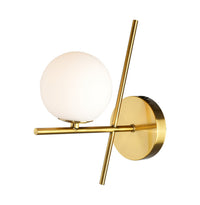 Artcraft - AC11977BR - One Light Wall Sconce - Modena - Plated Brushed Brass